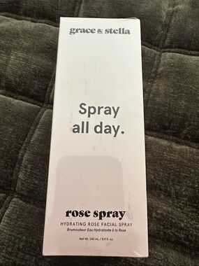 Grace & stella Rose Spray Hydrating Rose Facial Mist — New Sealed